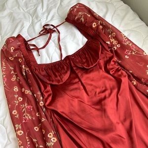 danielle bernstein weworewhat red mini dress 💋